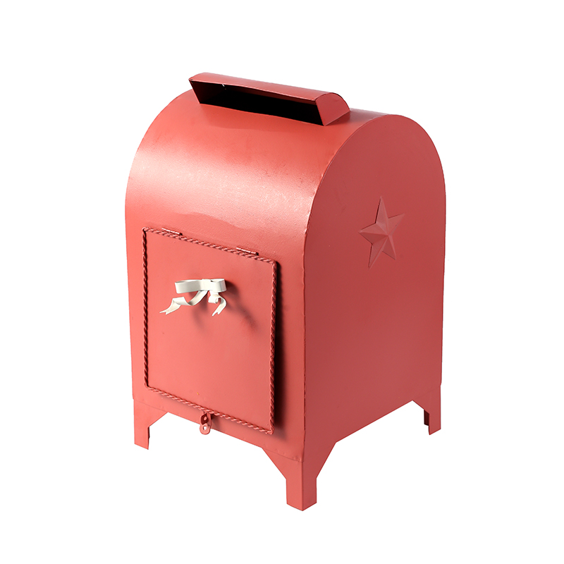 Adoráveis ​​caixas de correio decorativas com fechadura para caixas de correio montadas em postes